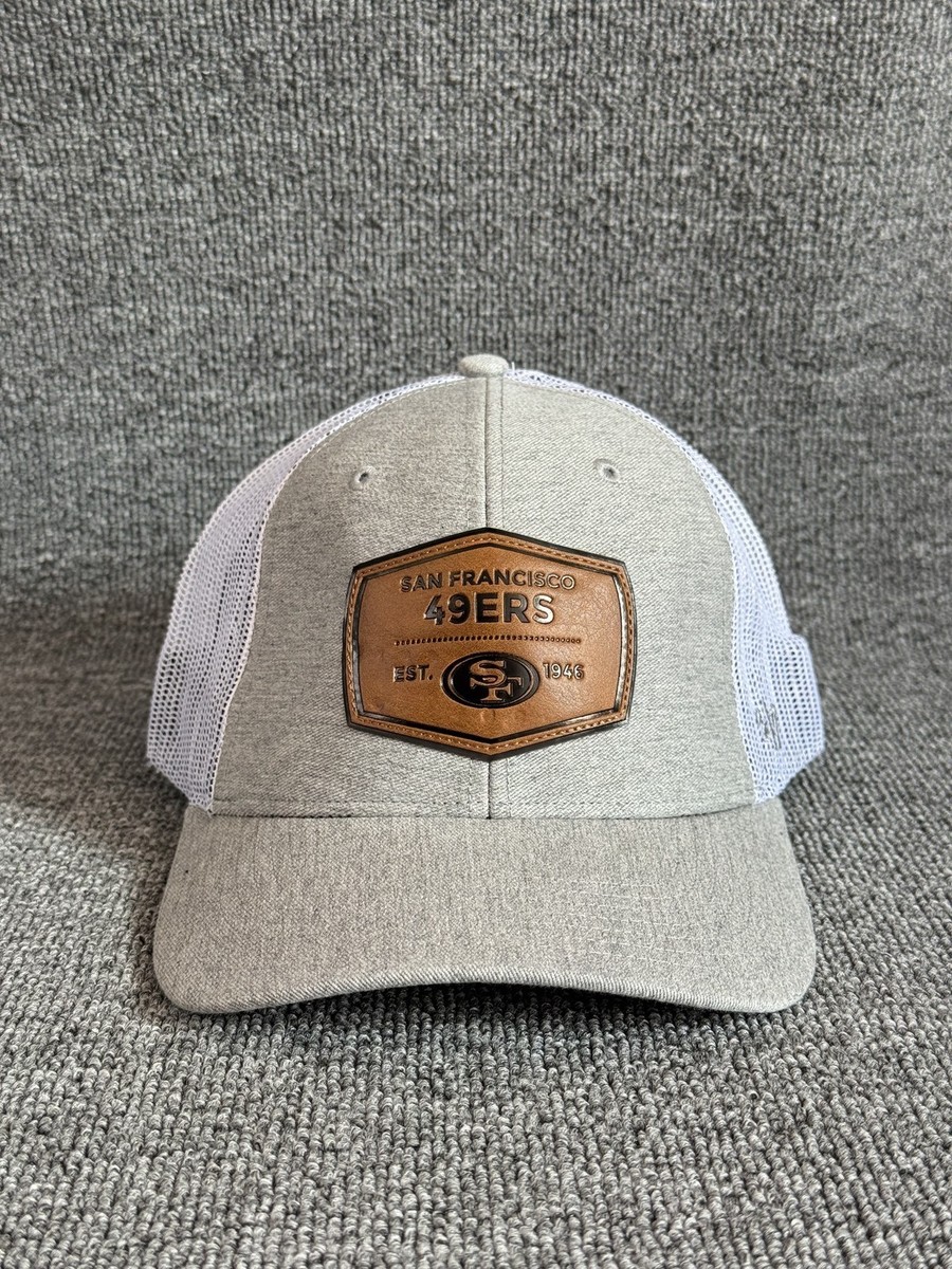 '47 Brand 49ers Trucker Snapback Gray White OSFA Mesh Back Hat