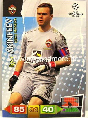 Adrenalyn XL Champions League 11/12 - Igor Akinfeev