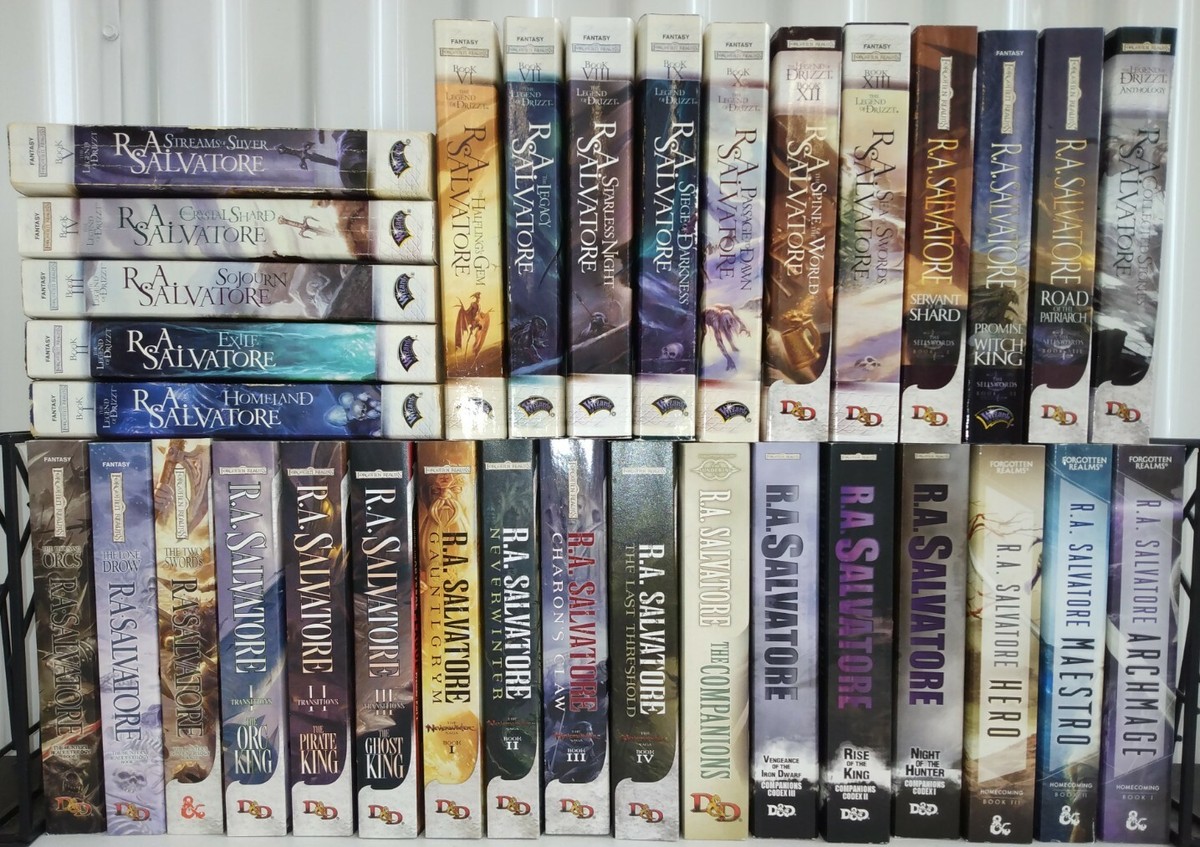BUILD A BOOK LOT Legend of Drizzt Books CHOOSE TITLES Forgotten