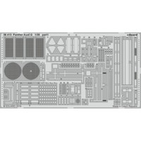 MW22 Eduard 36413 Panther Ausf.G 1/35 Pe Set For Academy