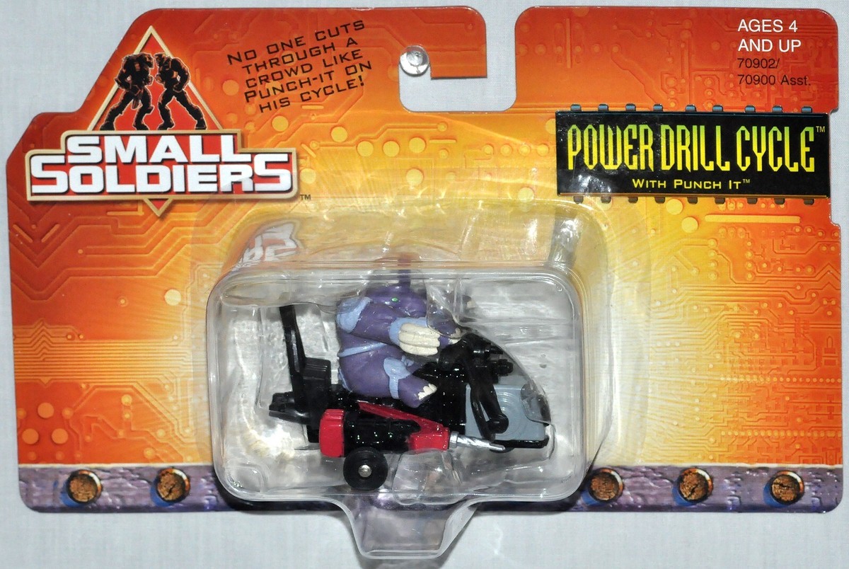 Small Soldiers Cycle Pult Chopper Tank Micro Figures Lot of