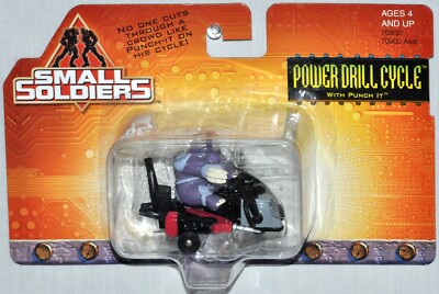 Small Soldiers Cycle Pult Chopper Tank Micro Figures Lot of 4 1998