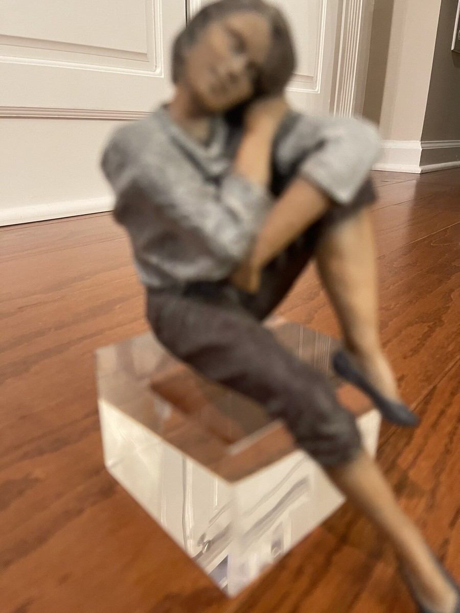 Montserrat Ribes スペイン 置物 オブジェ Elisa Montserrat Ribes Woman Sculpture Figurine with Lucite