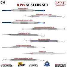 Dental Plaque Remover Tooth Cleaning Periodontal Scalers Examination Tools SYZE