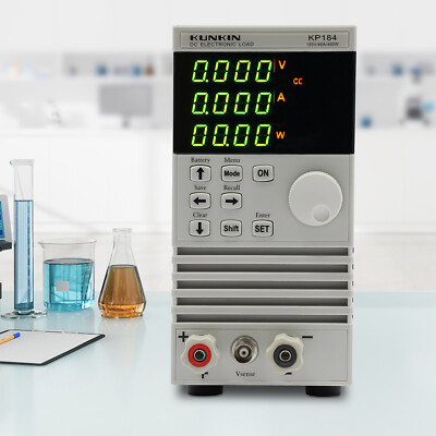 Electronic Load Tester, 400W DC Electronic Load Programmable KP184 DC 150 V