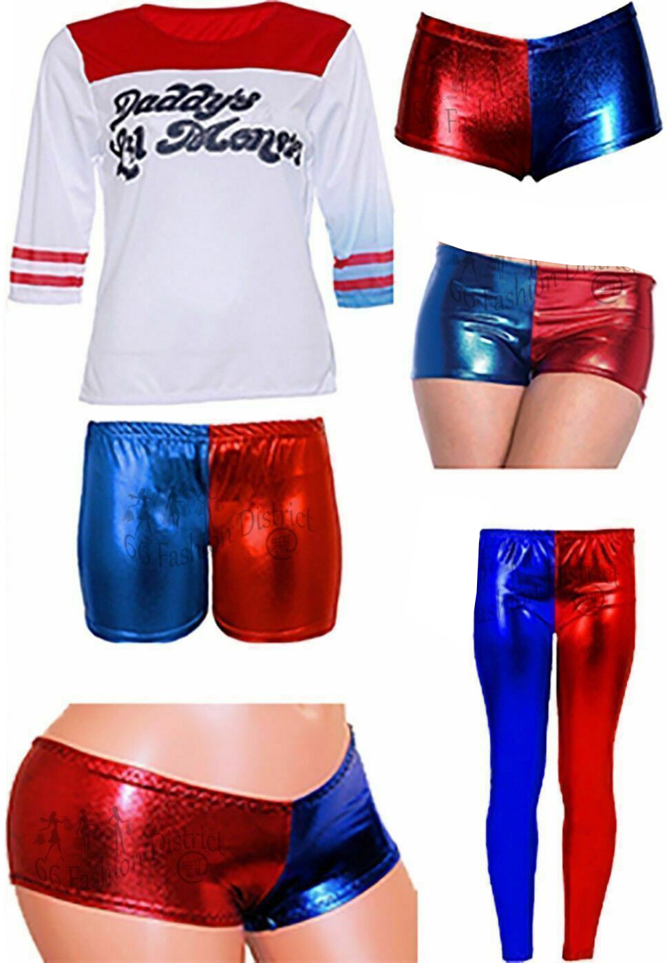 plus size harley quinn costume uk