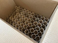 Clean empty toilet paper rolls (100 or other quantities)