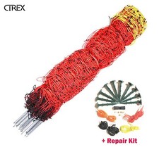 50m x 112cm Poultry Netting Electric Fence Farm Chicken Safe Fox Proof Mesh Farm
