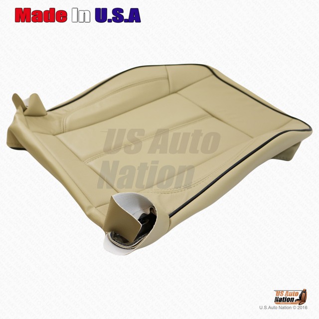 2008 2009 2010 Hummer H3 DRIVER Side Bottom Leather Seat Cover Cashmere