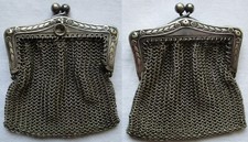 Geldkatze Sparstrumpf aus Alpacca Robert Kraft Pforzheim (160376)