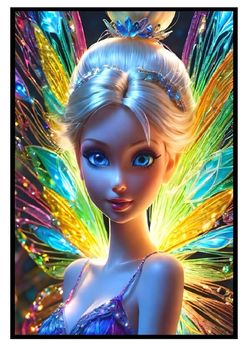 TINKER BELL FAIRY * Custom ACEO * Fun Novelty * MAGICAL FAIRIES * Art Card * ATC