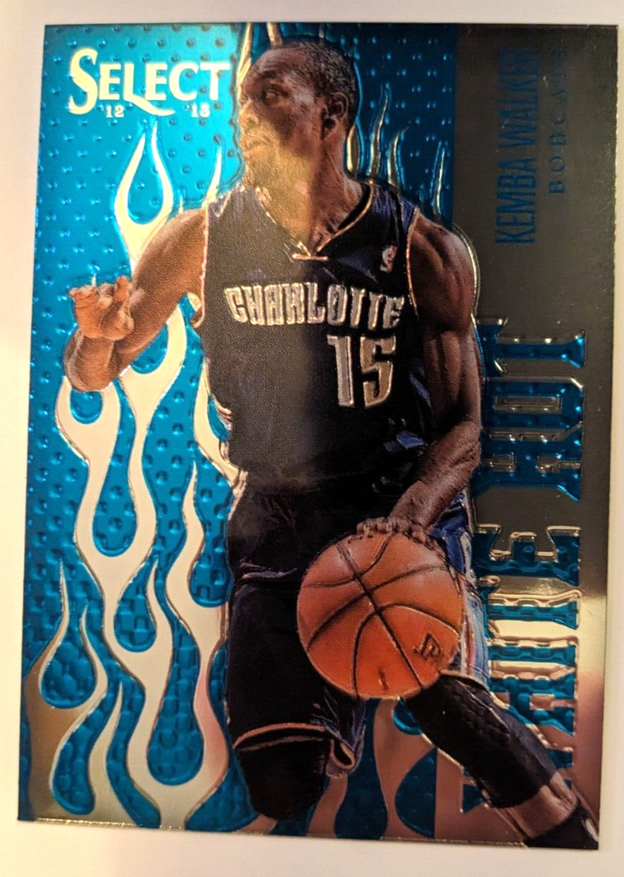 2012-13 SELECT WHITE HOT KEMBA WALKER #32