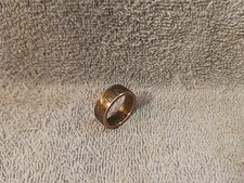1986 Kennedy Half Dollars size 11 coin ring handmade mixed metals C