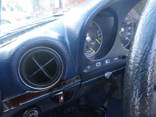 Mercedes W107 R107 280SL-560SL Armaturenbrett Cover Abdeckung dashboard SCHWARZ - Picture 7 of 11