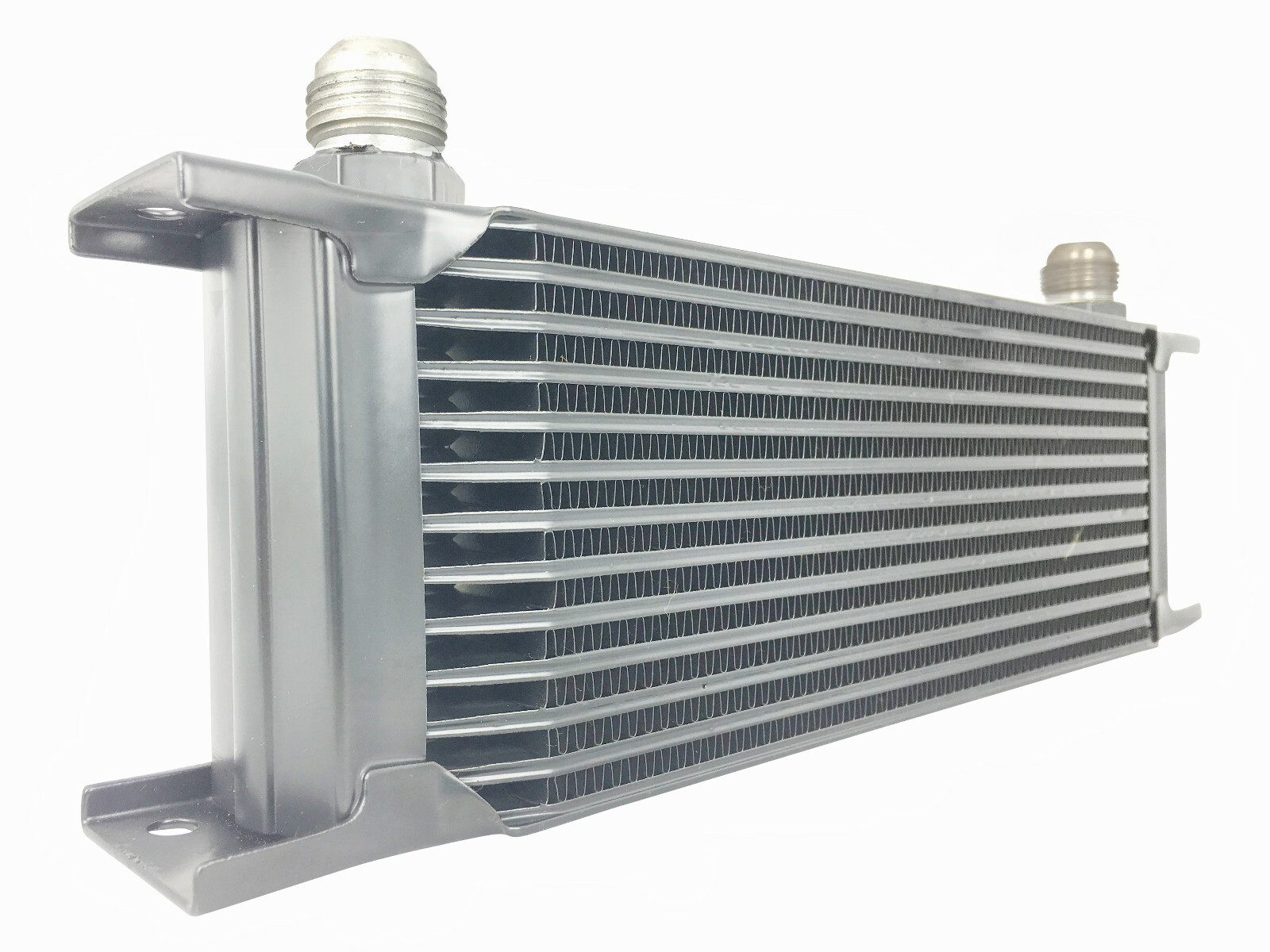 Oil Cooler Silver 13 row universal front mount oil cooler AN8 3/4