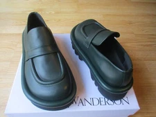 $750 J W Anderson Bumper Tresor Platform Loafer Shoes Green sz 40 US 9.5 10 NIB
