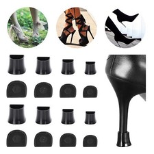 8 Pairs High Heel Protectors Heel Stoppers Repair Caps for Walking On Grass