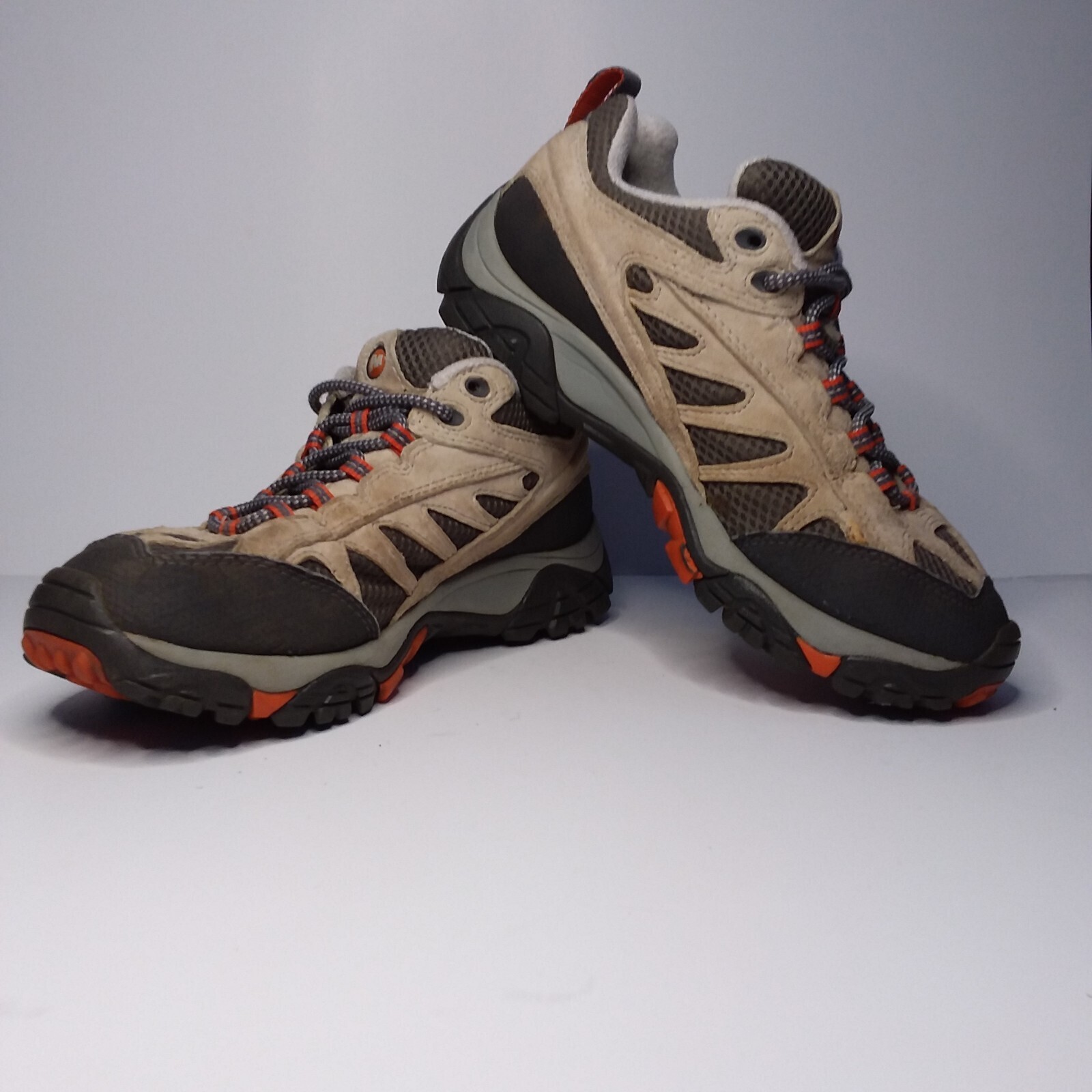 Scarpe da trekking Merrell donna taglia 9 Mesa ventilatore verde oliva impermeabili 80448
