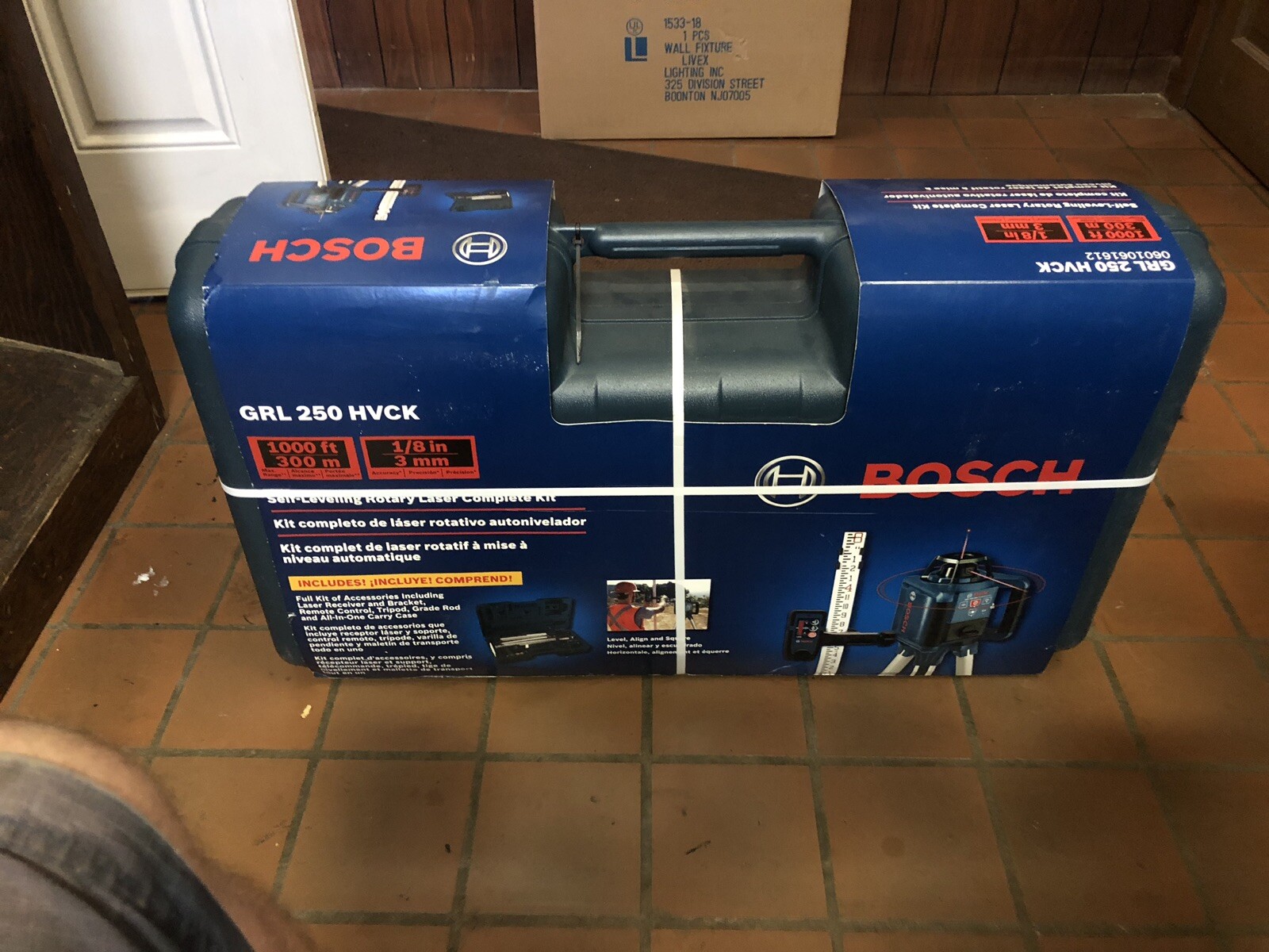 Bosch Rcr1 Remote Control And Receiver For Grl160dhv Rotary Laser