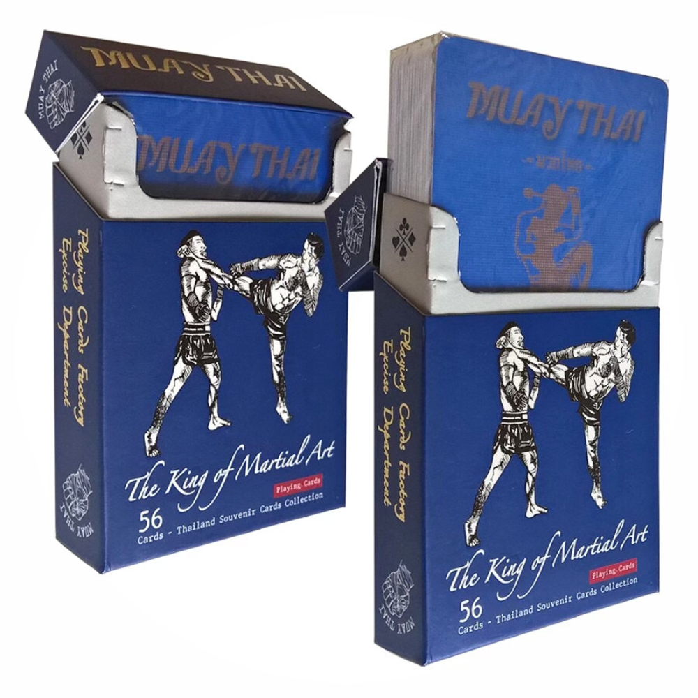 Muay Thai Playing Cards Boxing King of Combat Sport Collectible 56