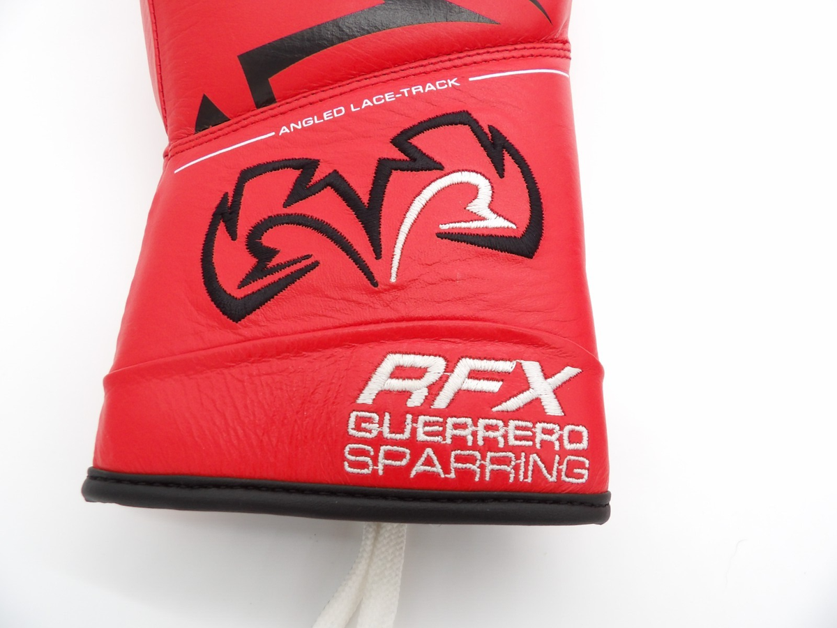 RIVAL Boxing RFX-Guerrero HDE-F Lace-Up Sparring Gloves - RD