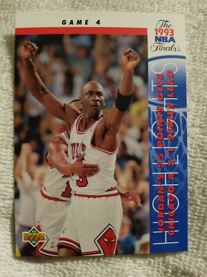 CHICAGO BULLS MICHAEL JORDAN GAME 1993 UPPER DECK