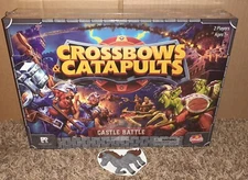 NEW 2024 RESTORATION GAMES CASTLE BATTLE CROSSBOWS & CATAPULTS BATTLE GAME