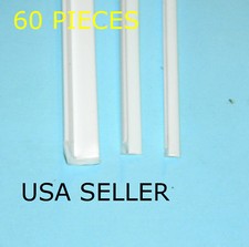 STYRENE ANGLE IRON - 60 PIECE ASSORTMENT - 3 ...