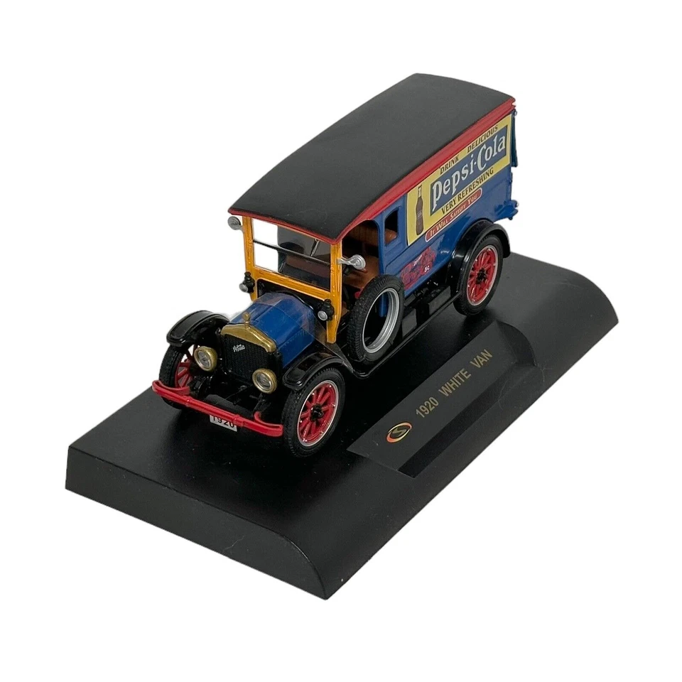 MODELOS FIRMA 1920 FURGONETA BLANCA PEPSI COLA FUNDIDA A PRESIÓN 1:32 Foto 2 de 3