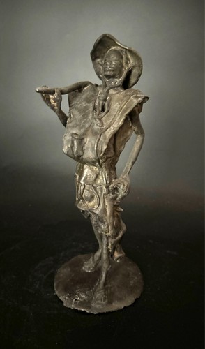 STATUE EN BRONZE AFRIQUE DE