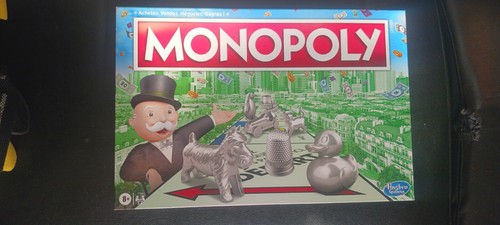 Jeu De Société Monopoly 2001 Avec Pions En Métal - Occasion - Hasbro