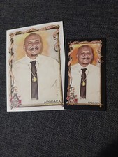 2023 Allen and Ginter Mini Black Border #287 Nathan Doggface Apodaca and Base