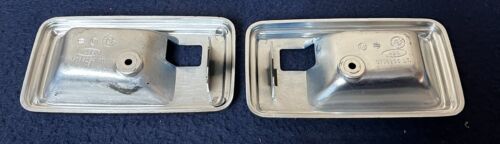 Corvette Door Handle escutcheons - 1978 - 81 Dark blue - NOS L/R GM# 473249 50 - Picture 4 of 6