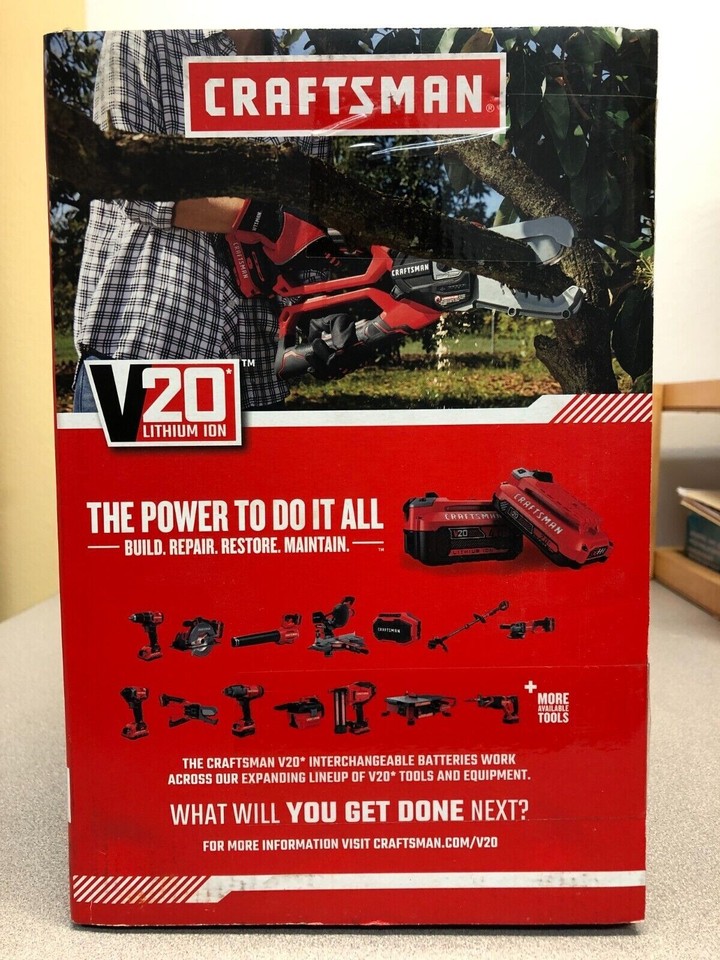 ⭐️ Craftsman ⭐️CMCCSL621D1 V20 6 in. Battery Lopper Kit (Battery