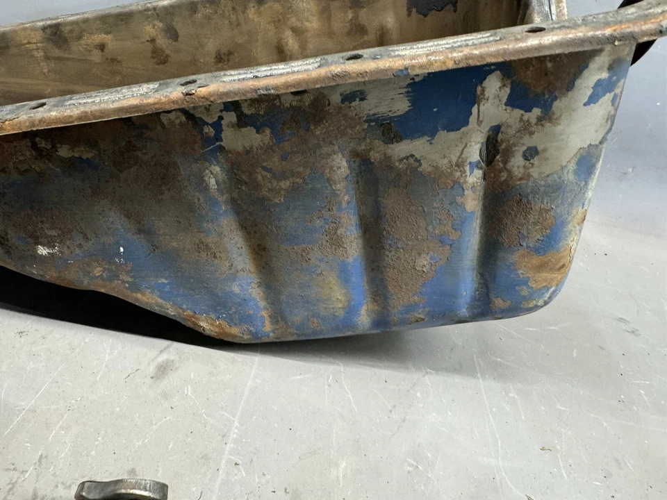 Ford Mustang Galaxie Fairlane Torino 302 289 1964-1973 pantalla de tubo de cárter de cárter de cárter de aceite Foto 3 de 4