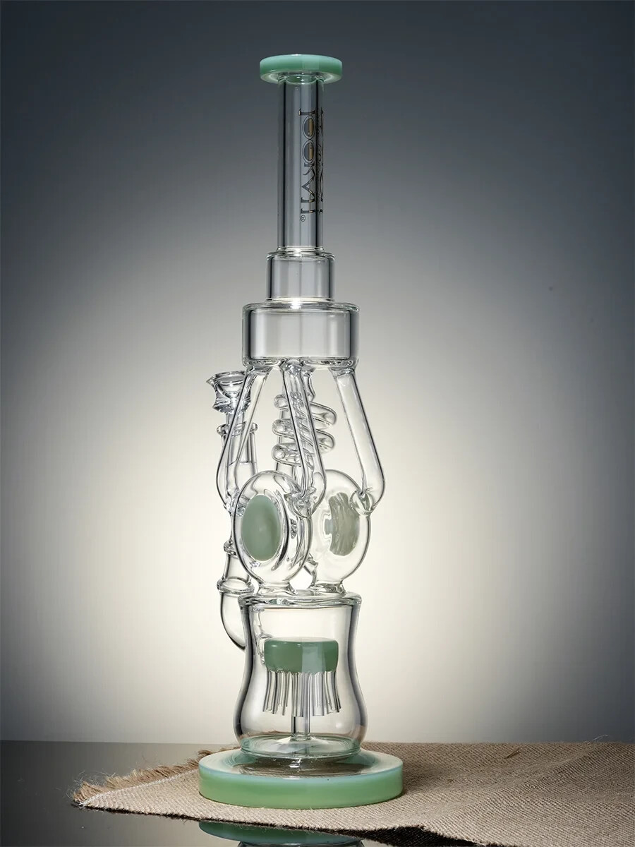 Lookah Bong 16.3 " Heavy-Duty Recycler Water Pipe
