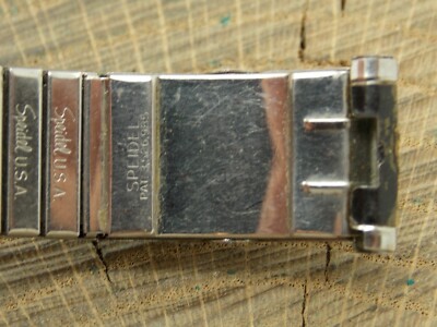 Speidel U.S.A　万年カレンダー付腕時計ベルト Speidel USA Calendar Watch Band Vintage Pre-Owned Stainless