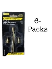 HINGE TIP KIT STANLEY (6 PACK) 3-1/2" & 4" Vintage Solid Brass #80-0215/CD751