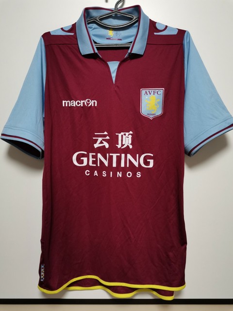 SIZE M-L ASTON VILLA 2012-2013 HOME FOOTBALL SHIRT JERSEY SIZE M-L ASTON VILLA 2012-2013 HOME FOOTBALL SHIRT JERSEY