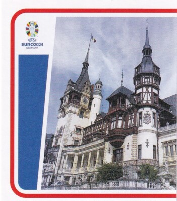 Topps UEFA Euro 2024 Sticker Romania ROM P1 Landmark 1/2