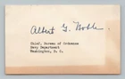 WW2 Admiral ALBERT G NOBLE Signed Autograph NAVY CROSS Aitape Attack Force WAKDE