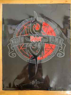 SLIPKNOT CREST LARGE SIZE PRINTED SEW ON BACK PATCH OFFICIALLY LICENSED