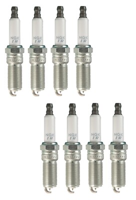 NGK Set of 8 Laser Iridium Spark Plugs Gap 0.044 For Cadillac Chevrolet GMC V8