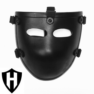 Level IIIA 3A Ballistic Face Mask, Bulletproof made with Kevlar - .357mag video