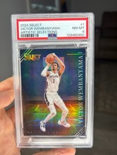 2024 Select Artistic Selections Victor Wembanyama PSA 8 Pop 4 - 1 Higher