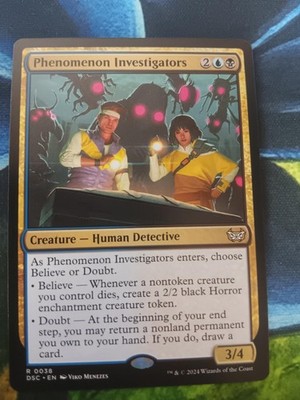 Phenomenon Investigators 38 Commander: Duskmourn: House of Horror NM
