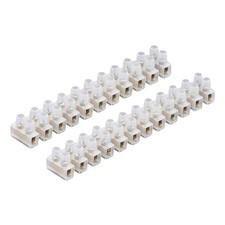 3A/5A/15A/30A/60A Electrical Connector Blocks 12 Way Clear Barrier Block Strip