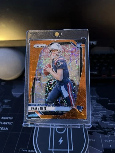 💎2024 Panini Prizm Rookies Drake Maye #329 Lazer Prizm (RC)🔥🔥