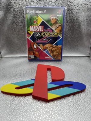 Marvel vs Capcom 2 Sony PlayStation PS2 mit Handbuch Retro Selten PAL 2002 #0326
