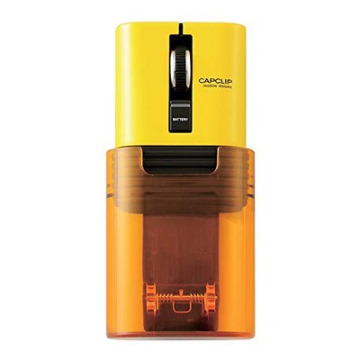 ELECOM M-CC2BRSYL Wireless CAPCLIP-Maus Bluetooth Silent 95% Reduzierung von